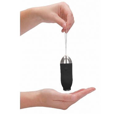 Jayden - Dual Rechargeable Vibrating Remote Toy - Black